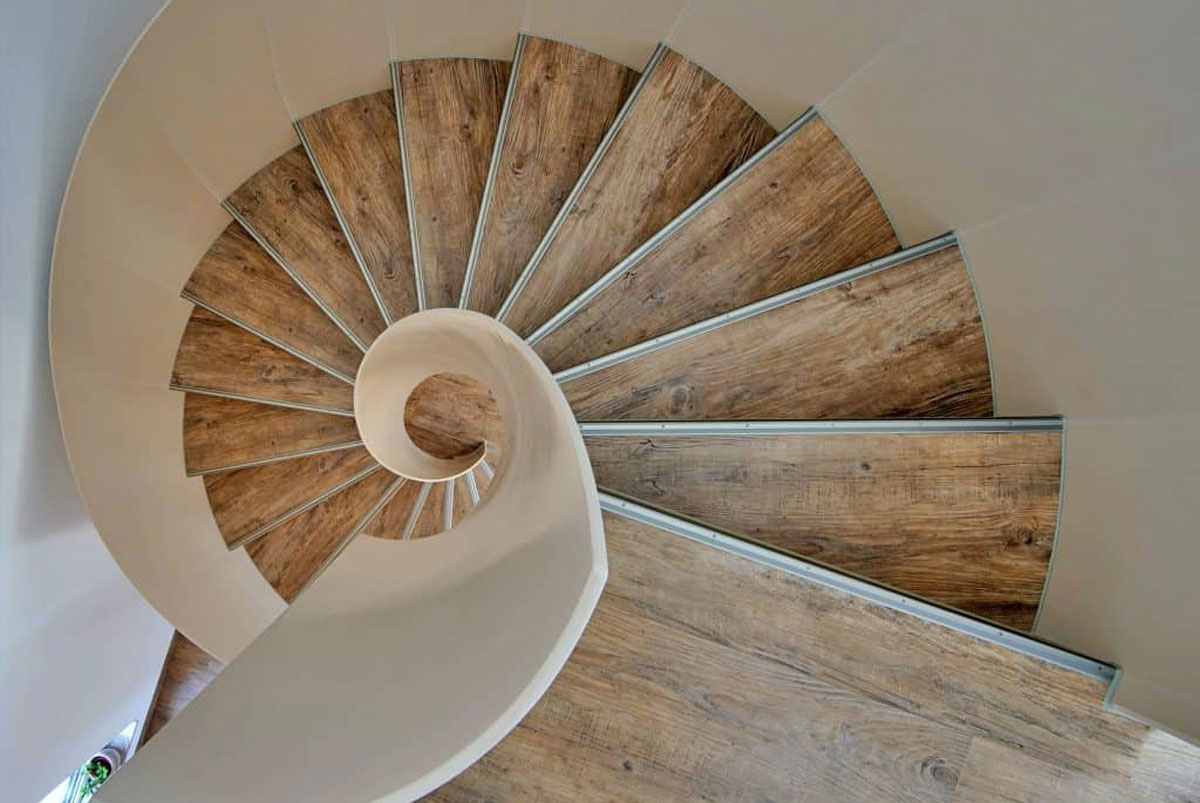 Escalier intérieur à Strasbourg